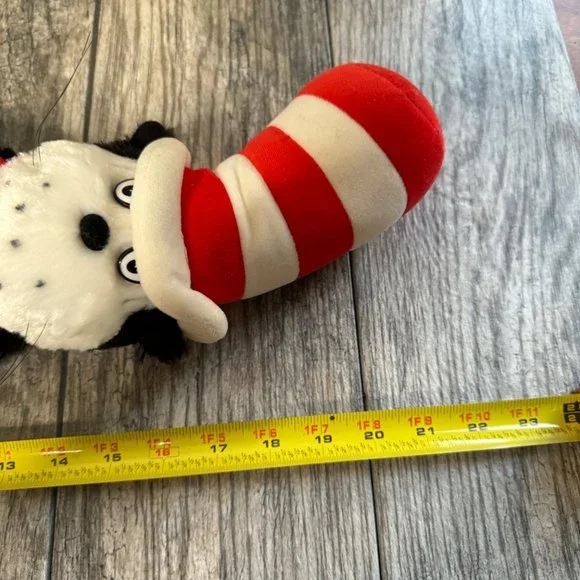 Universal Studios DR SUESS Cat in the Hat Soft Plush Stuffed Toy Animal 22" x 9" - Picture 6 of 10